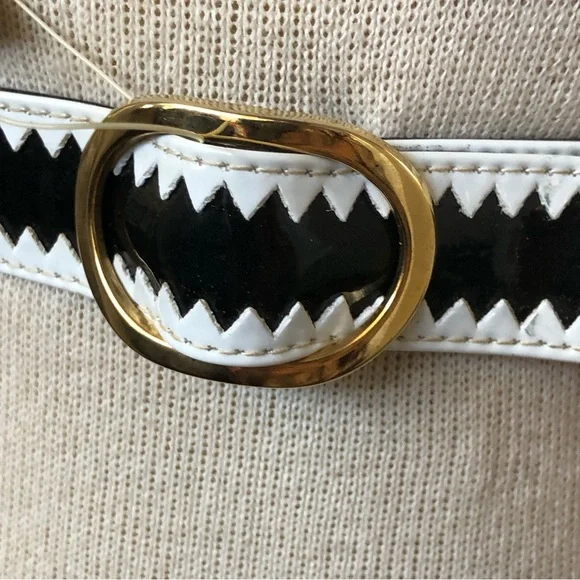 Vintage Sharkbite Belt Jaws Shark Leather Belt - Cellar Leather main image 3